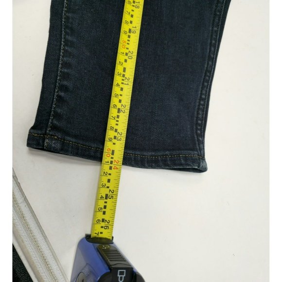 Madewell Roadtripper Stovepipe Jeans Women's Size 27 Petite Blue Stretch Denim - Picture 11 of 13